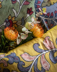 Housse de coussin Kalamkari