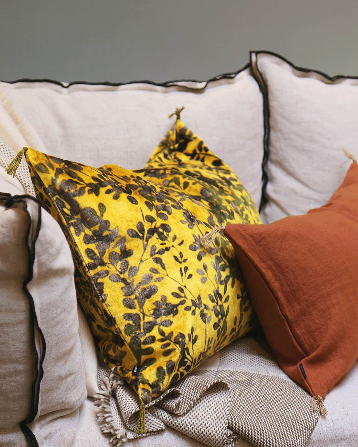 Housse de coussin Foglia
