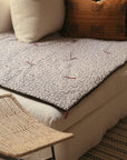 Sofa cover en velours et coton