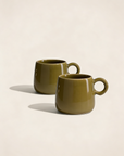 Lot de 2 tasses Amarelo