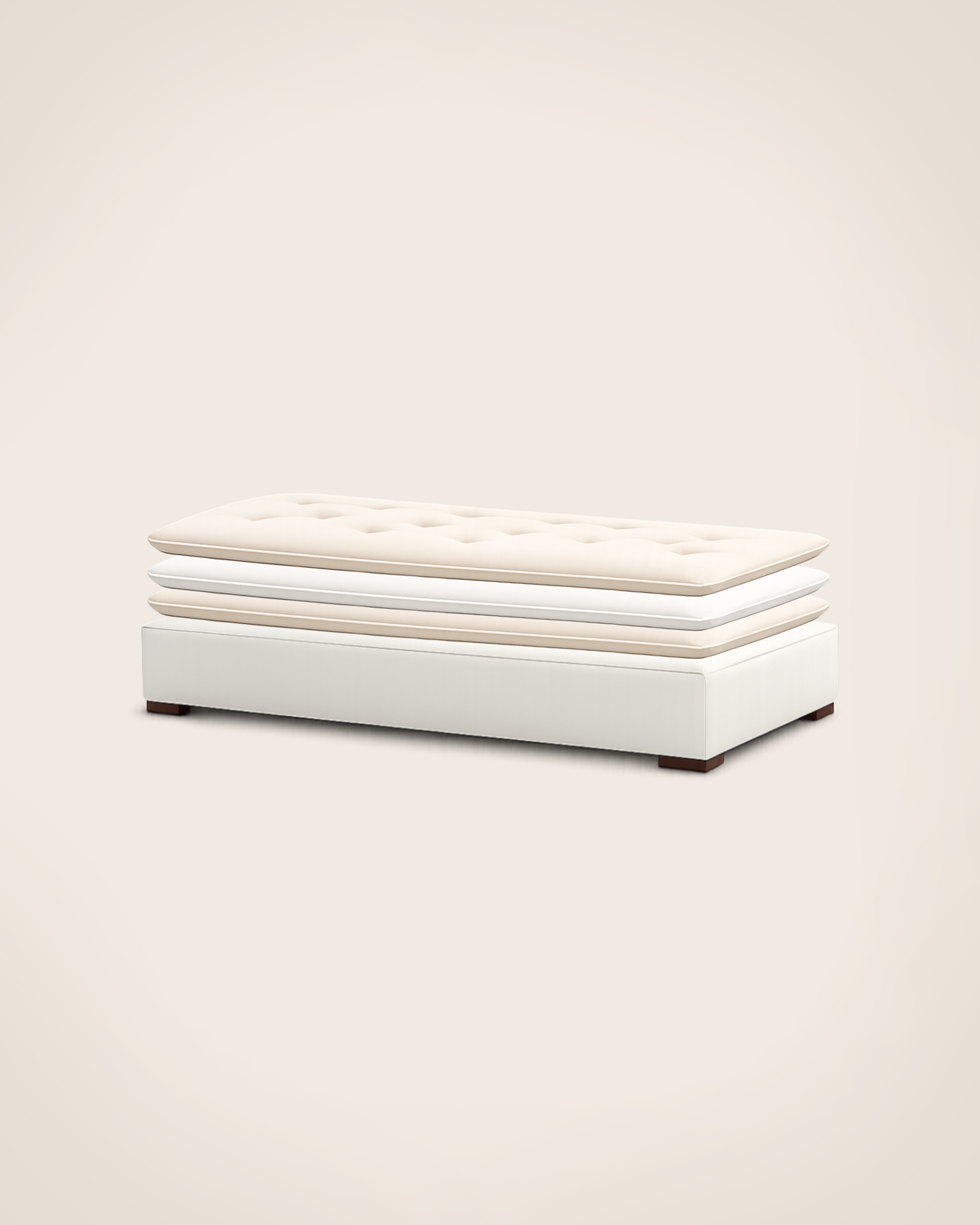 Divan Princesse - Structure Ecru