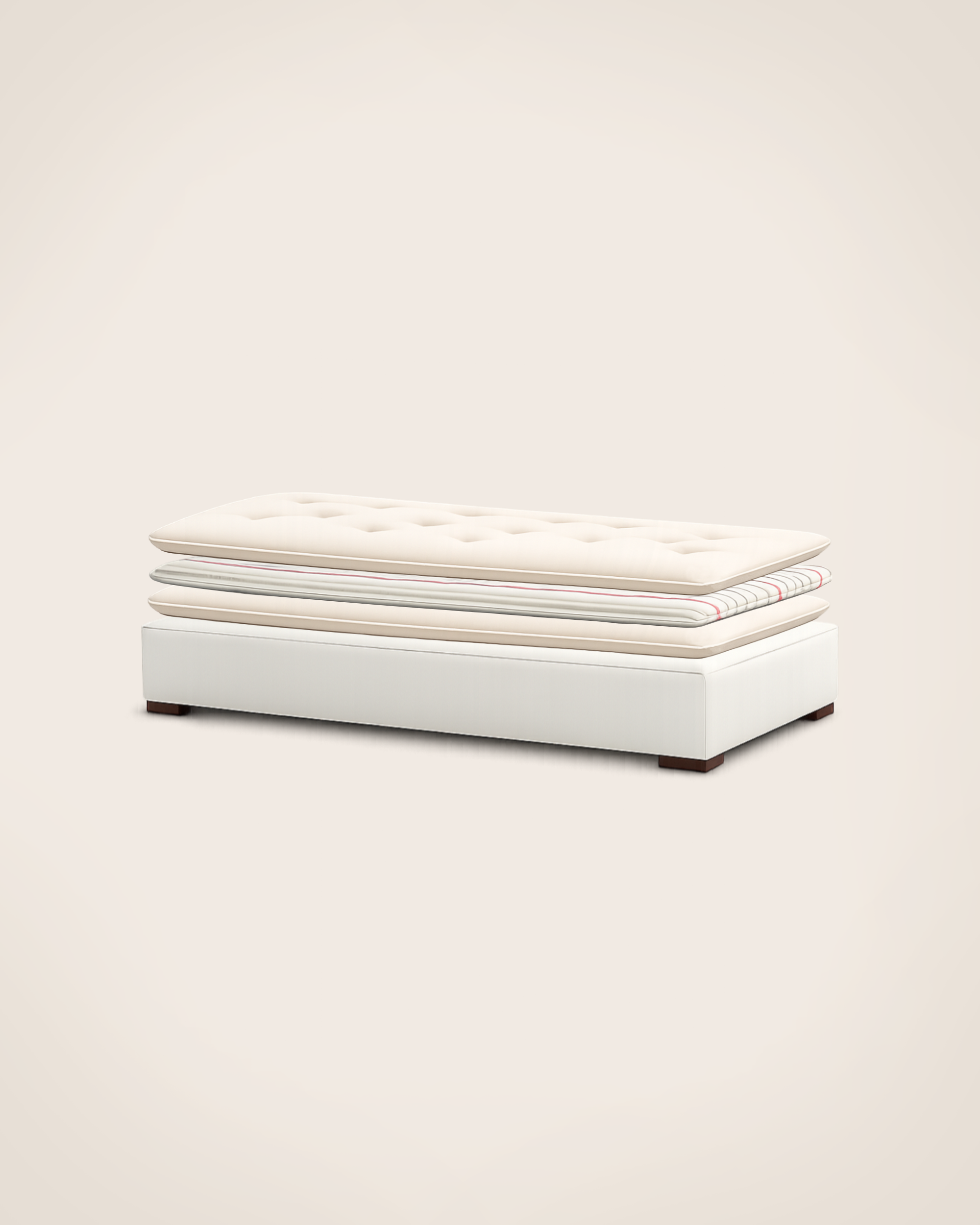 Divan Princesse - Structure Ecru