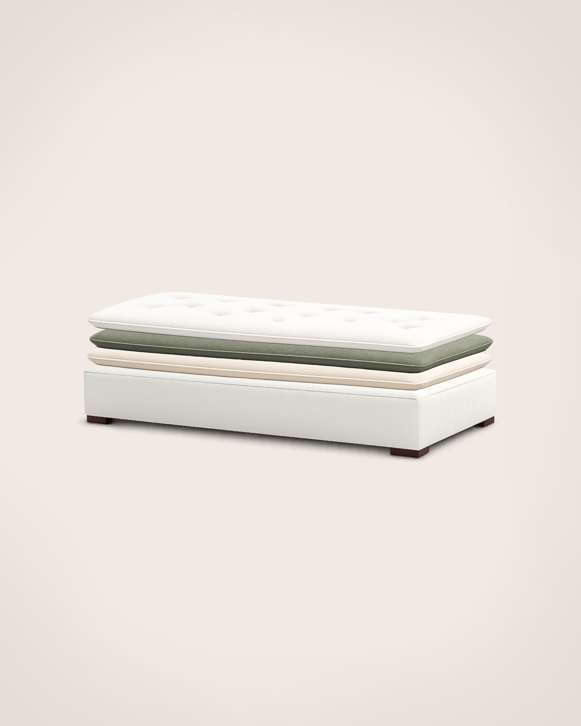 Divan Princesse - Structure Ecru