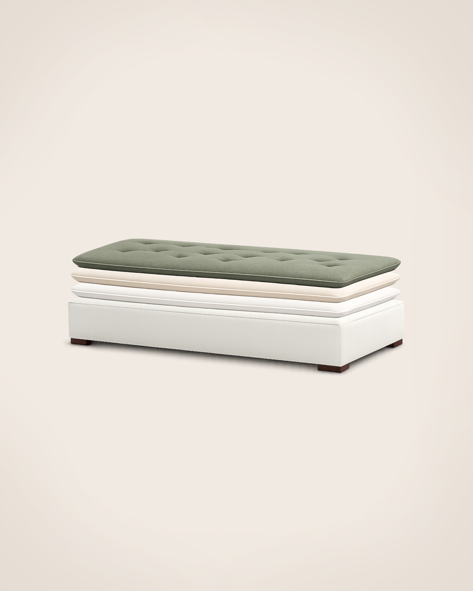 Divan Princesse - Structure Ecru