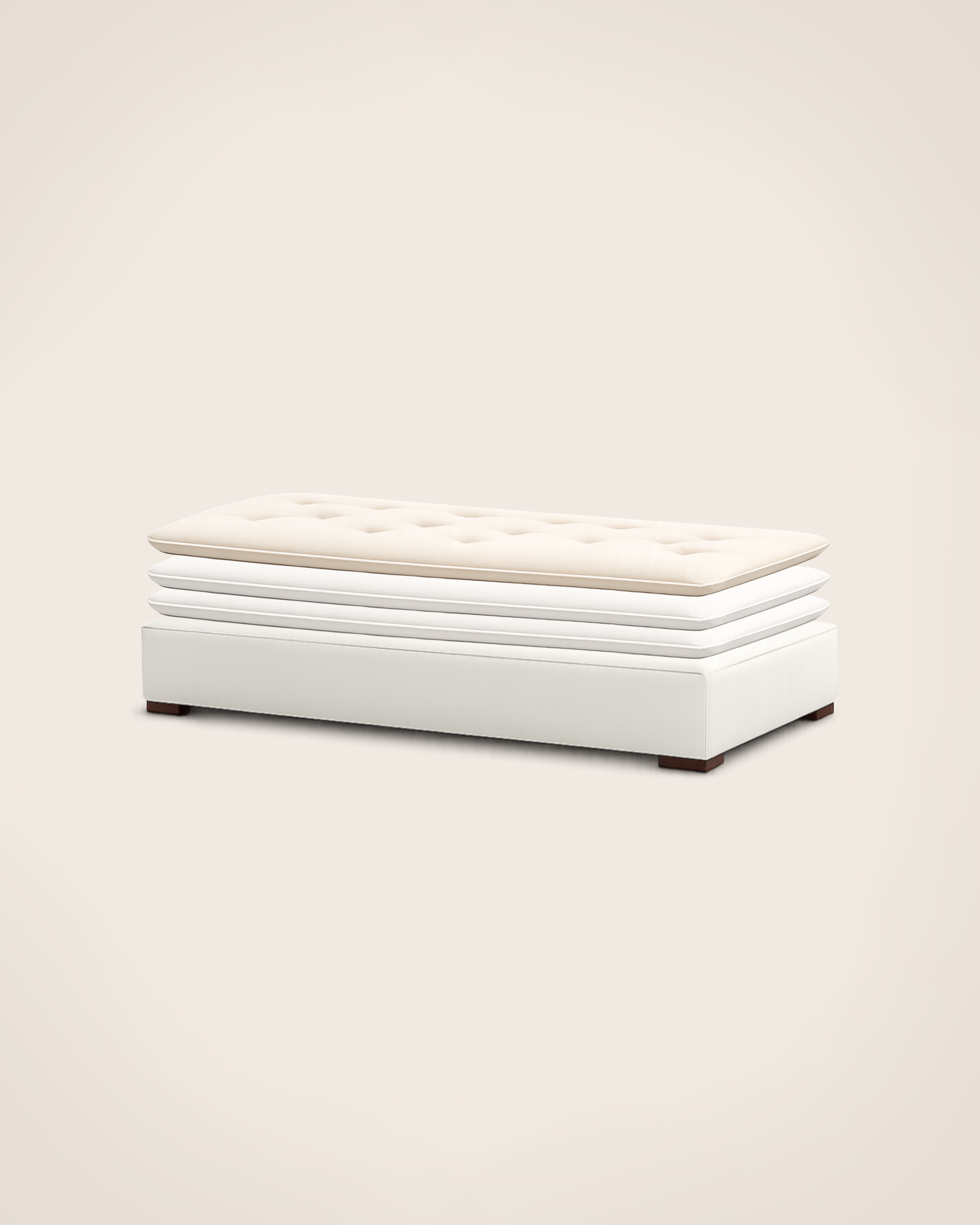 Divan Princesse - Structure Ecru