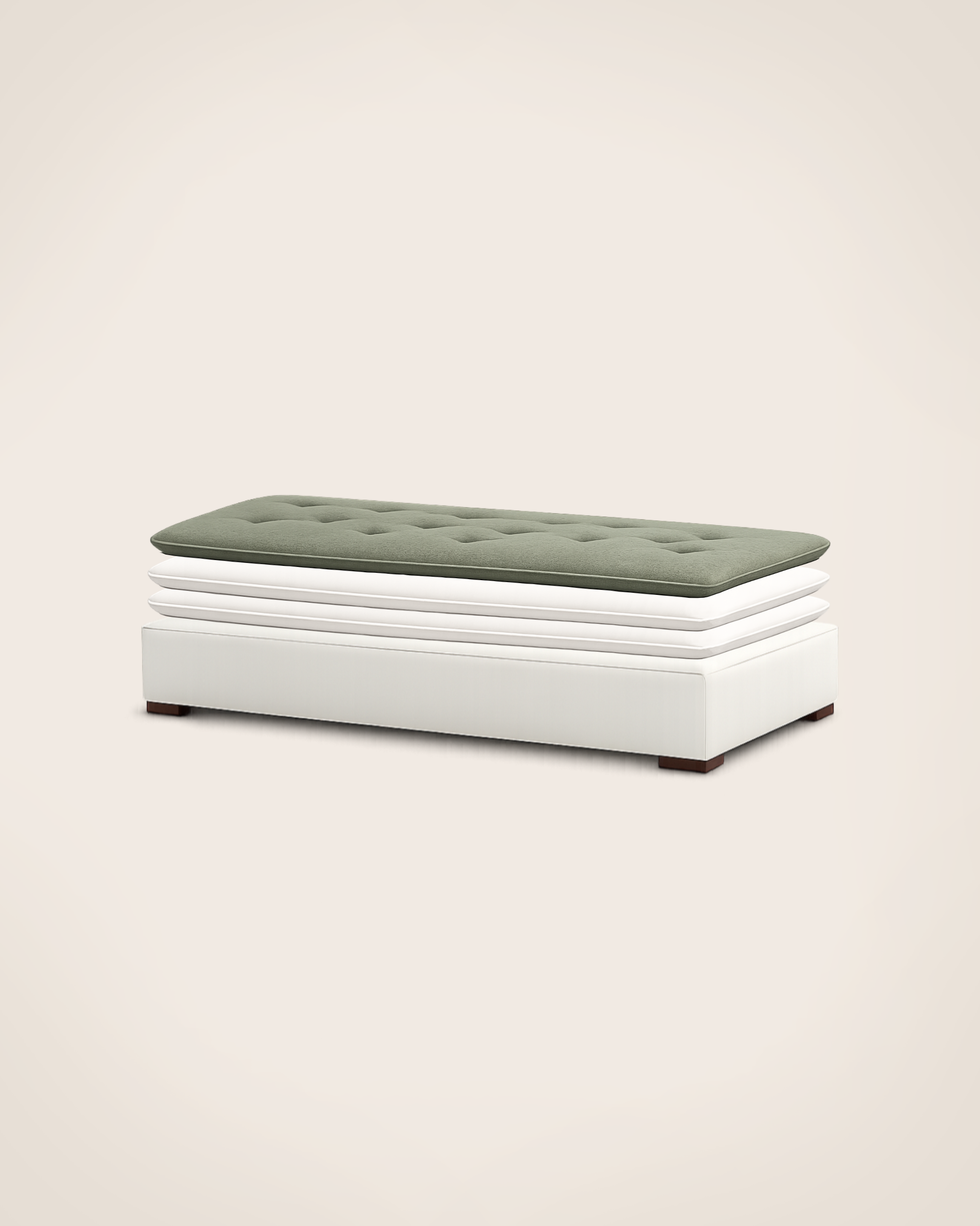 Divan Princesse - Structure Ecru