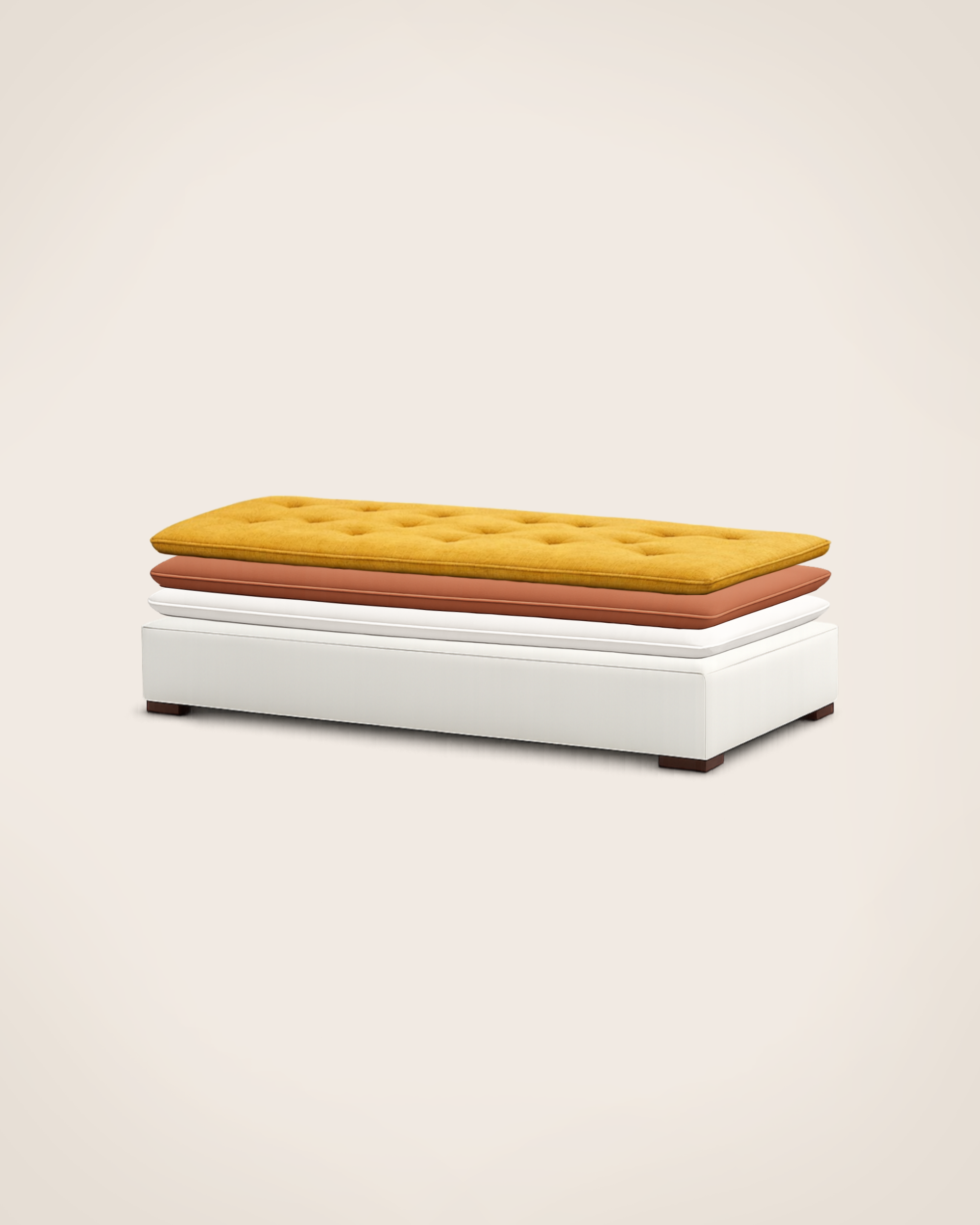 Divan Princesse - Structure Ecru