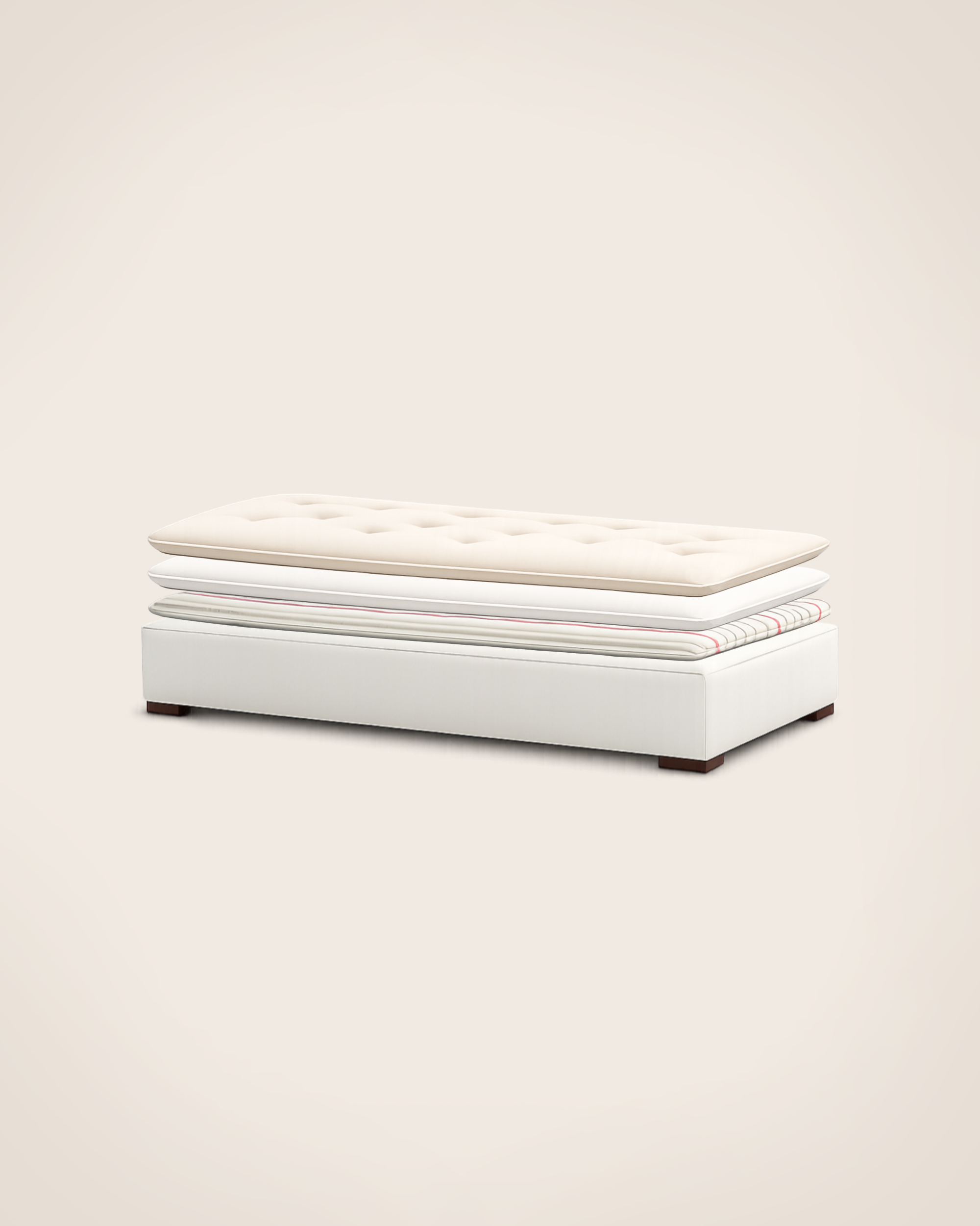 Divan Princesse - Structure Ecru