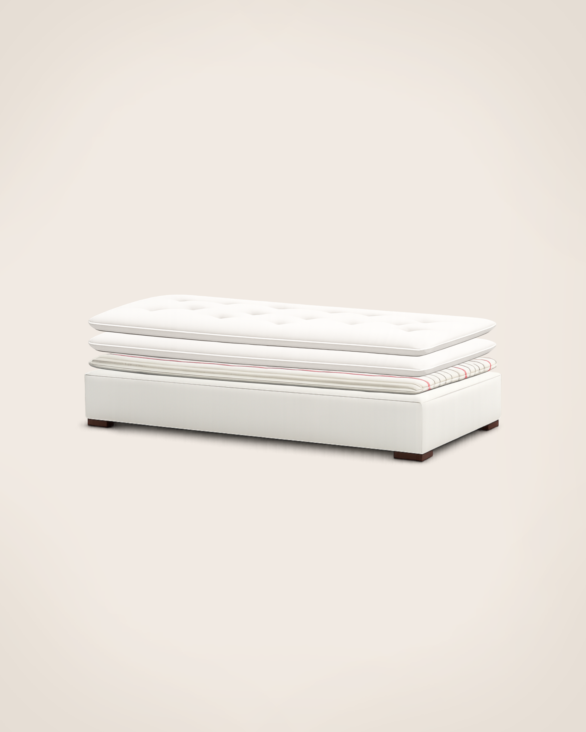 Divan Princesse - Structure Ecru