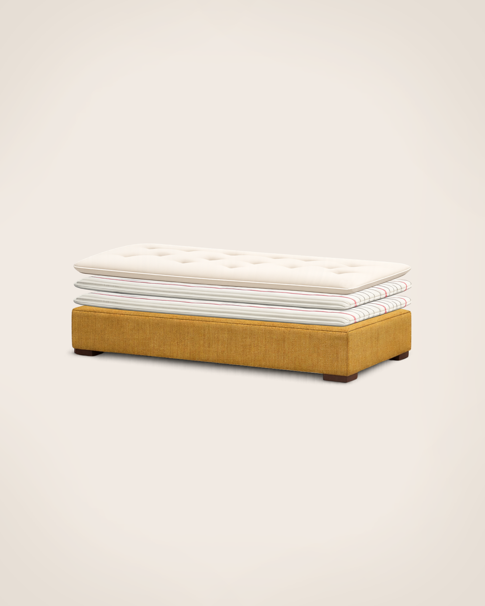 Divan Princesse - Structure Moutarde