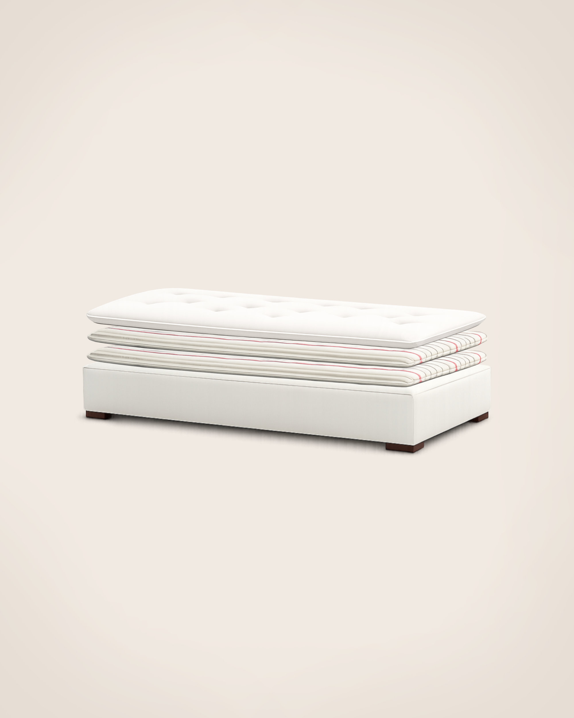 Divan Princesse - Structure Ecru