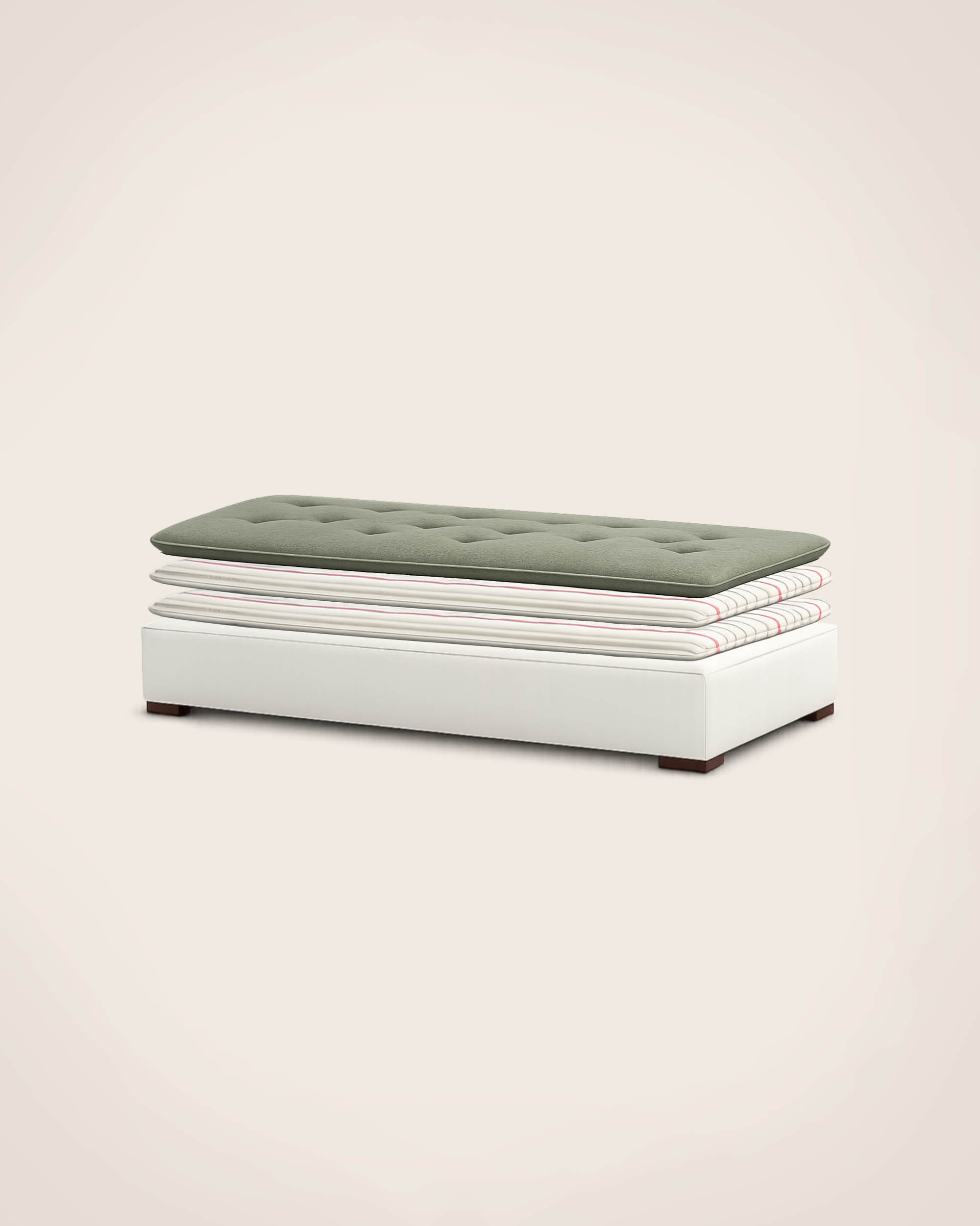 Divan Princesse - Structure Ecru