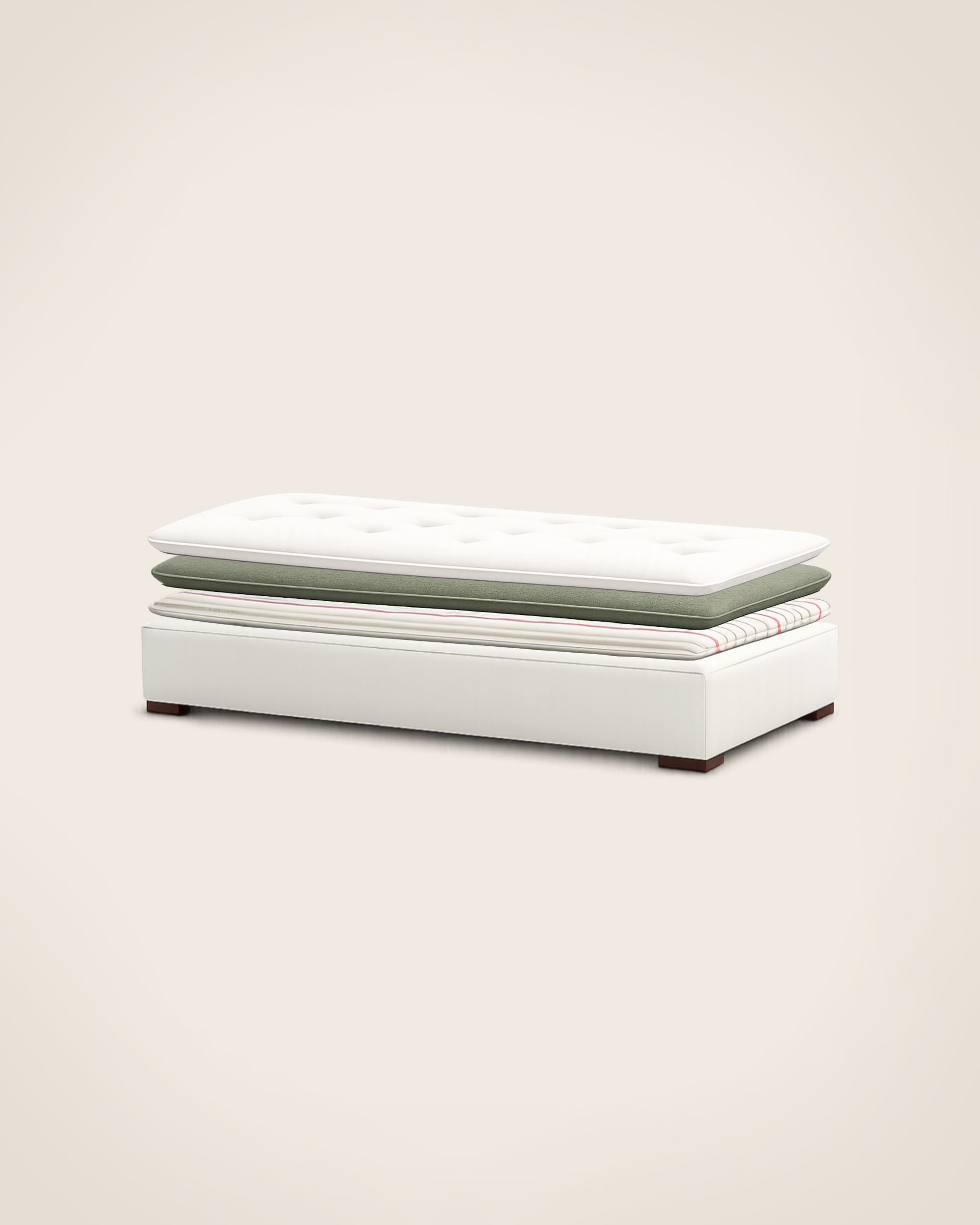 Divan Princesse - Structure Ecru