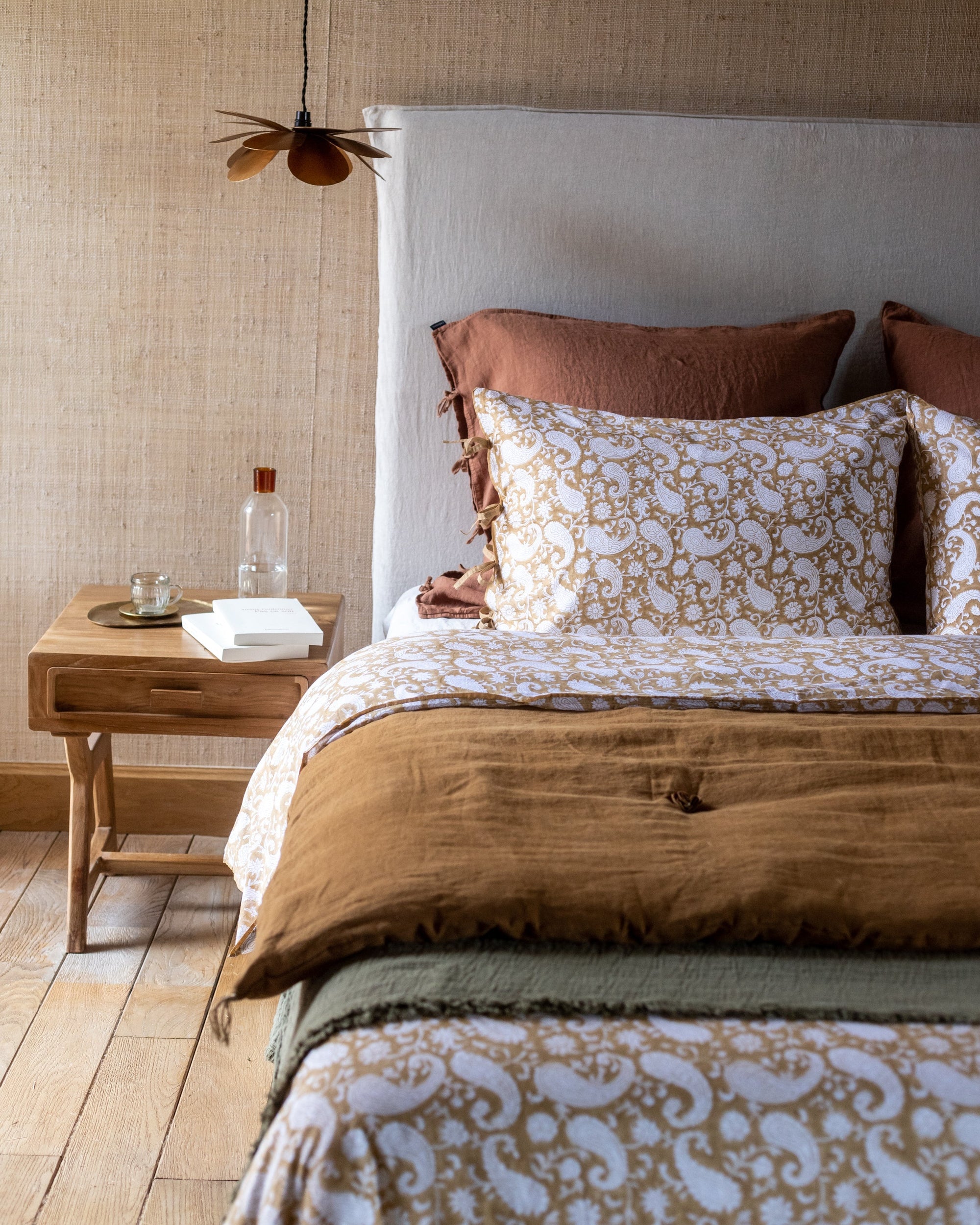 Housse de couette Paisley bio