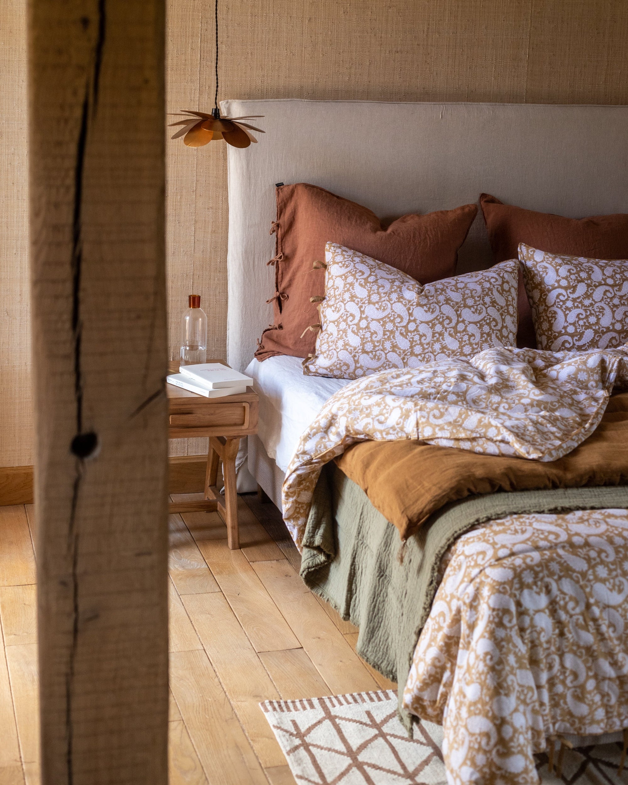 Housse de couette Paisley bio