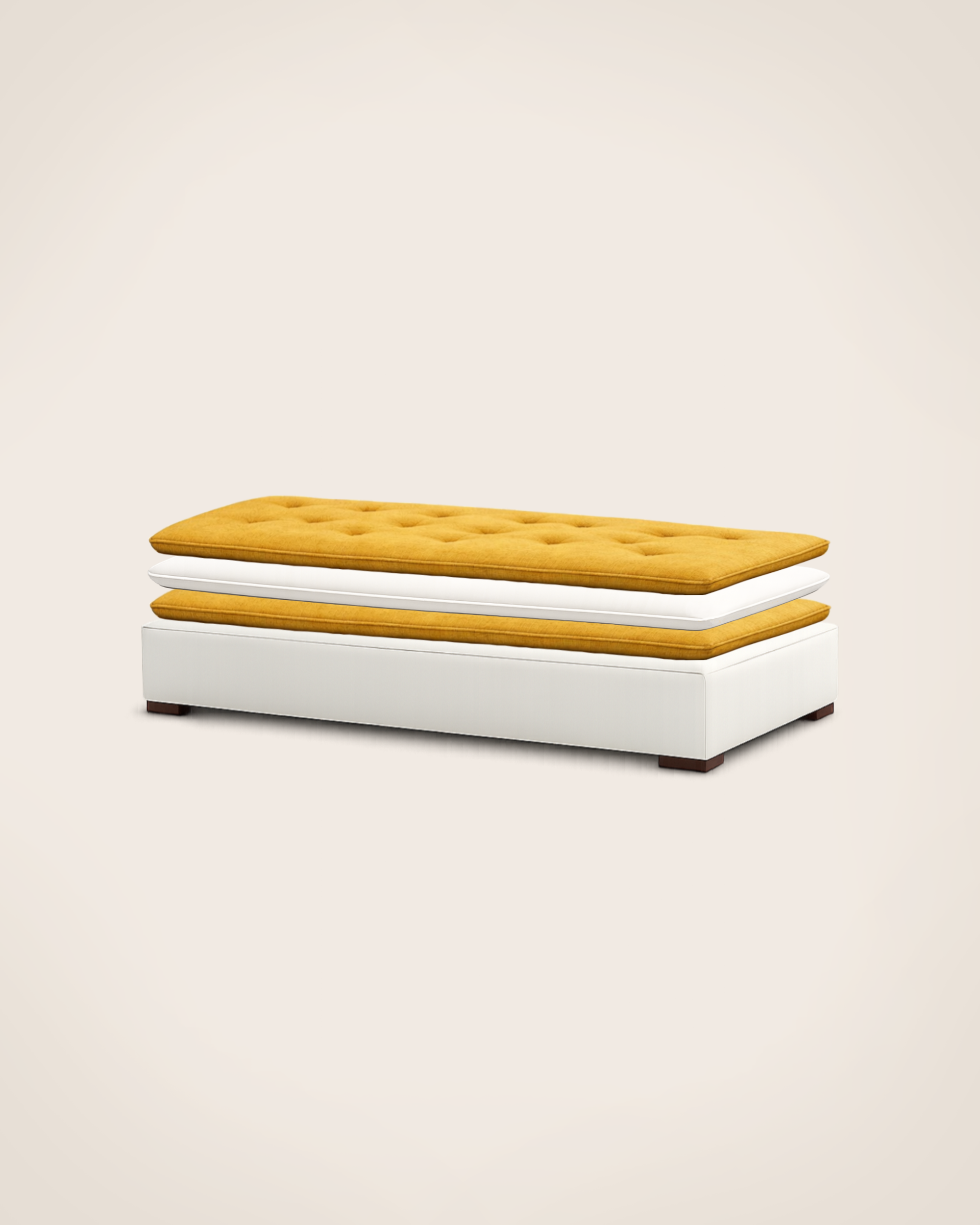 Divan Princesse - Structure Ecru