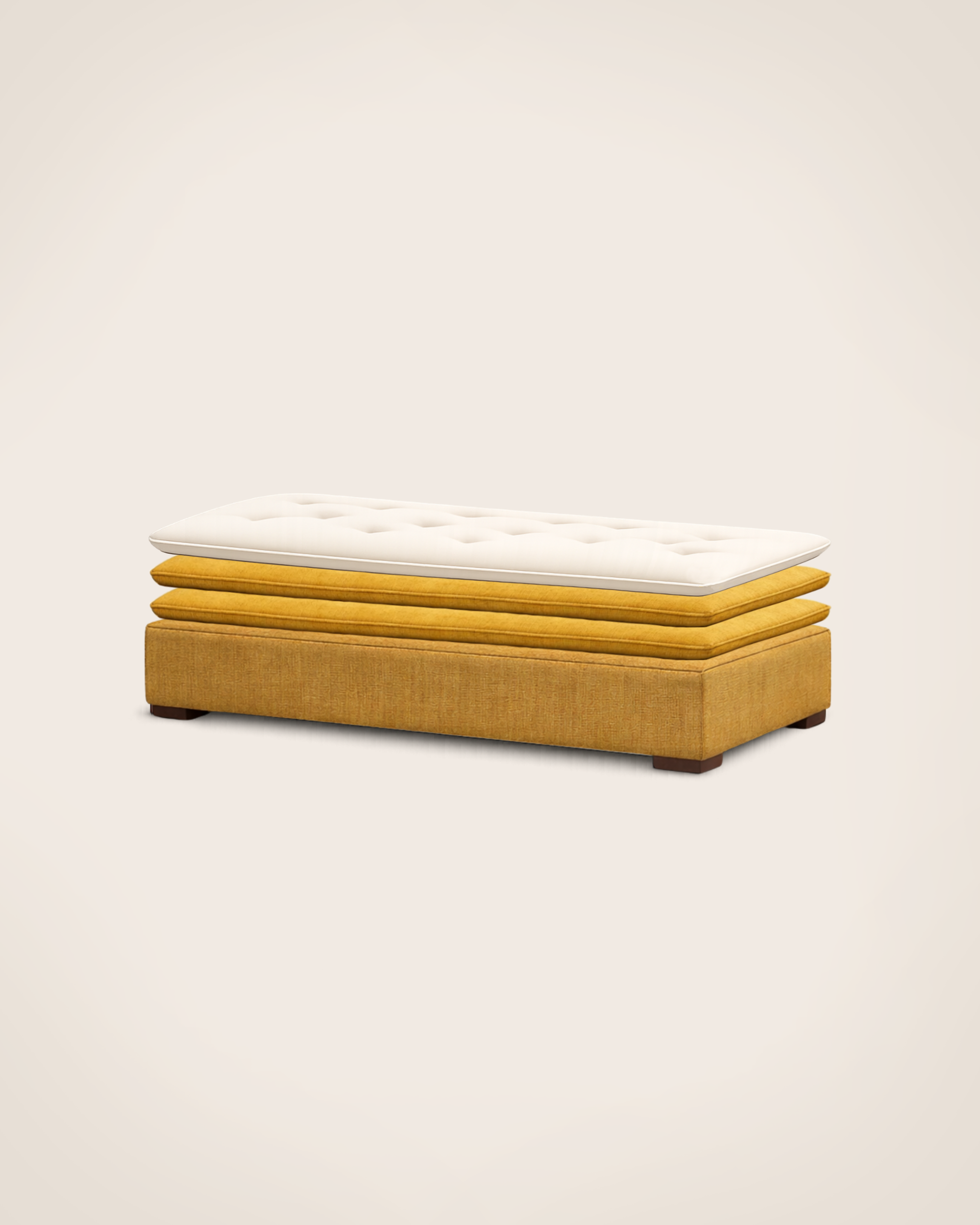Divan Princesse - Structure Moutarde