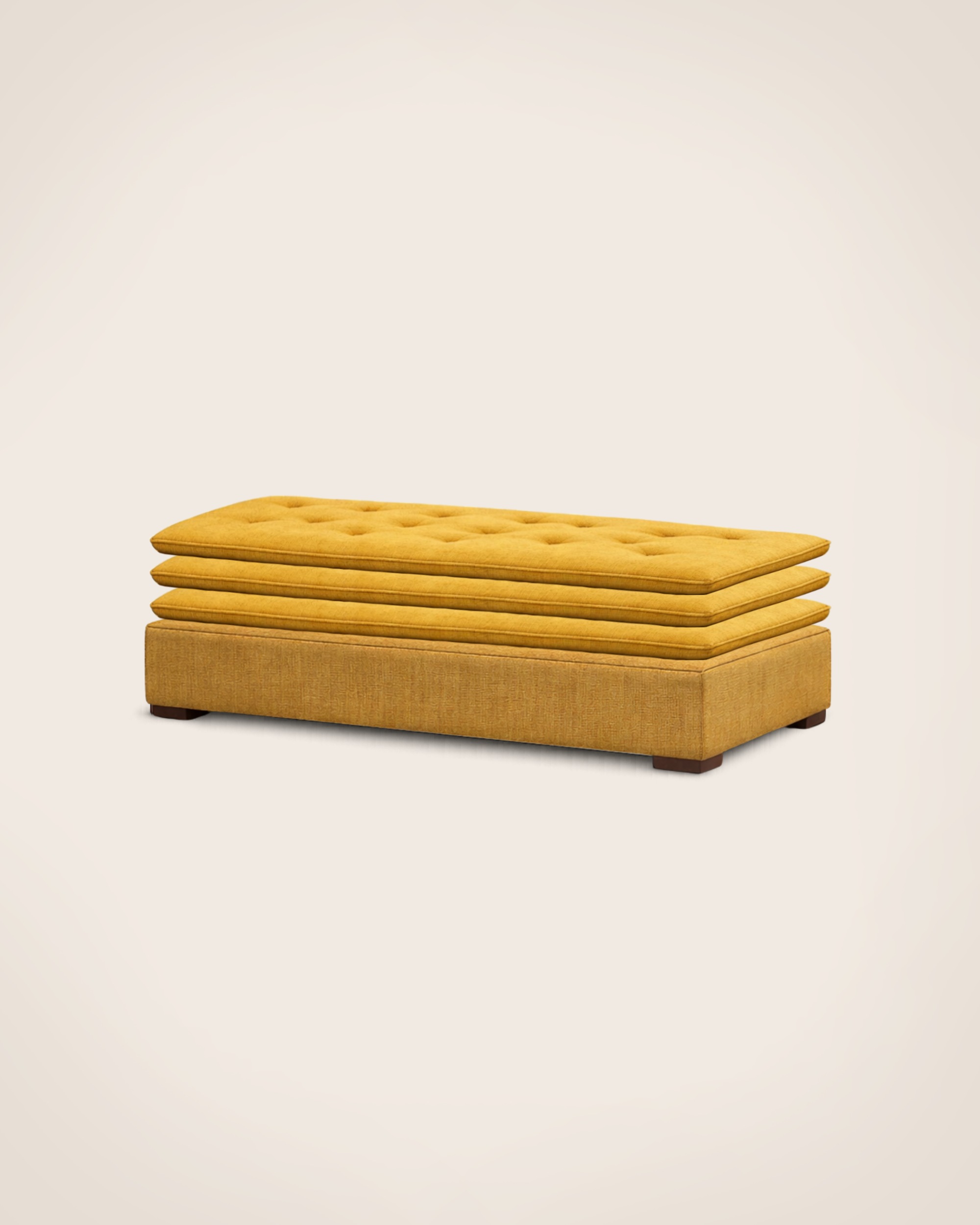 Divan Princesse - Structure Moutarde