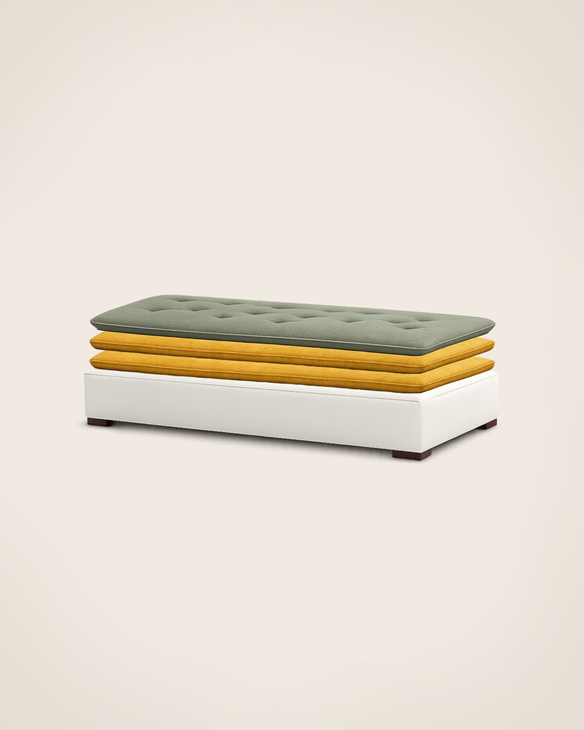 Divan Princesse - Structure Ecru