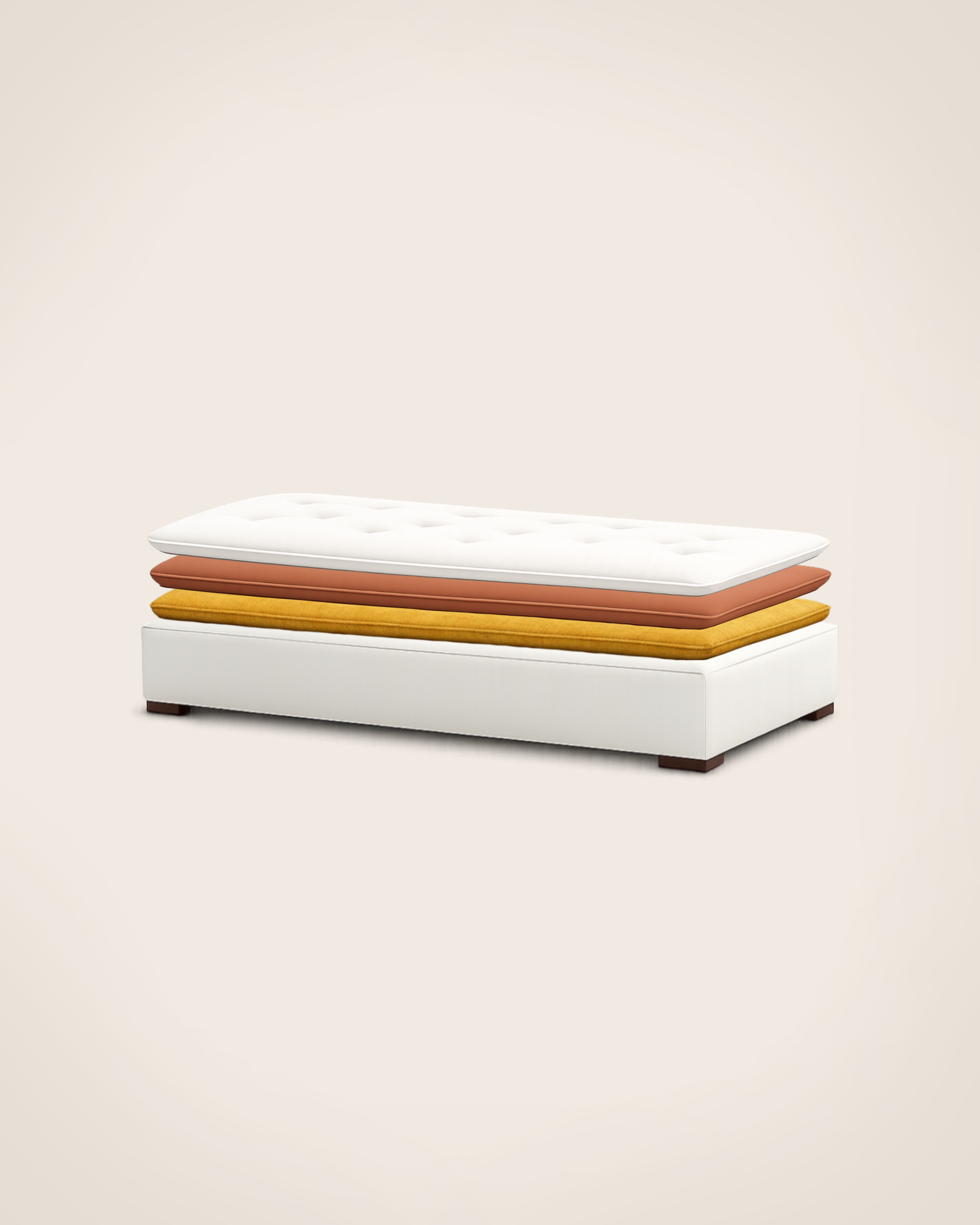 Divan Princesse - Structure Ecru