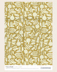 Papier Peint Tulipan curcuma
