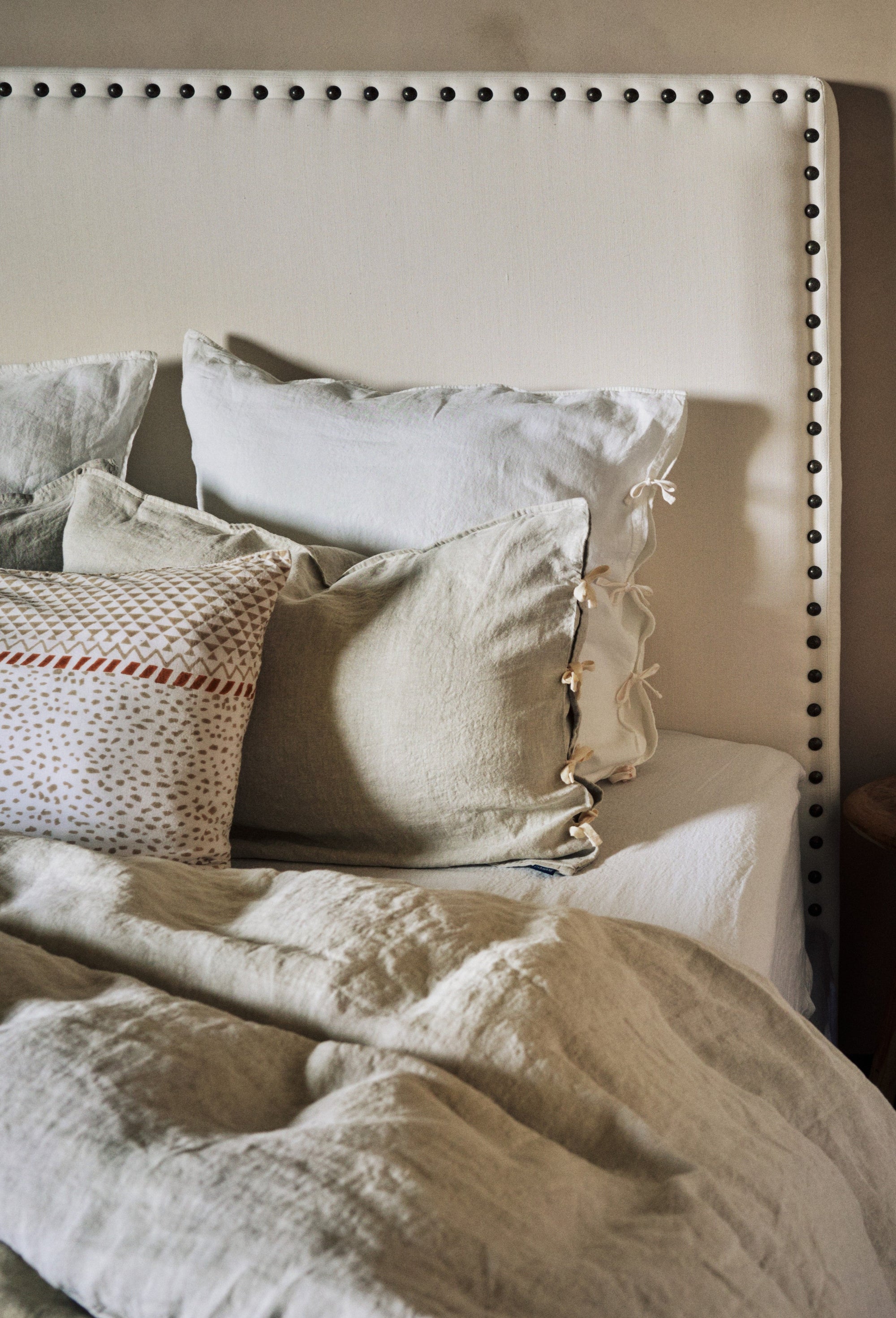 Parure de lit Selena - Ciment