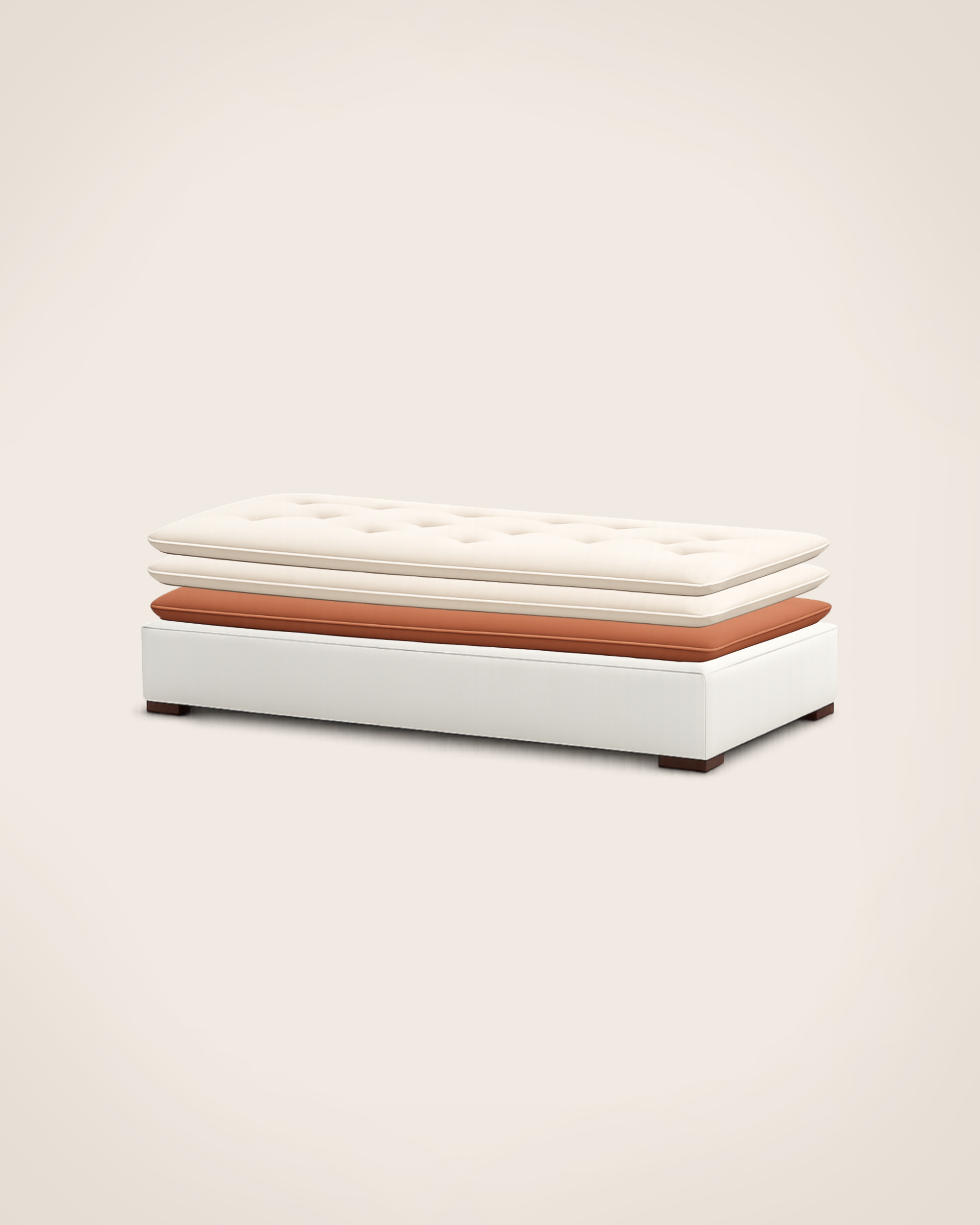 Divan Princesse - Structure Ecru
