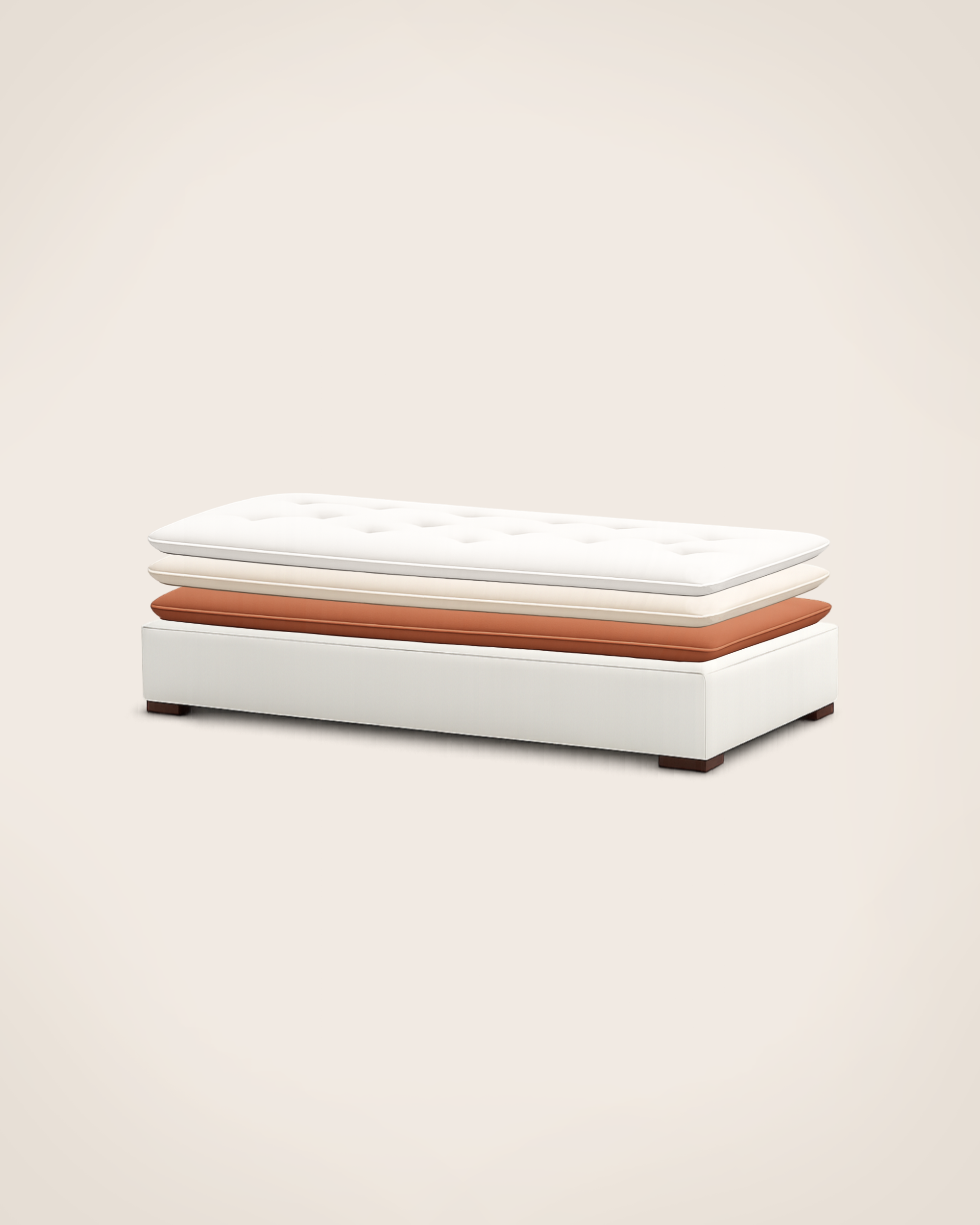 Divan Princesse - Structure Ecru