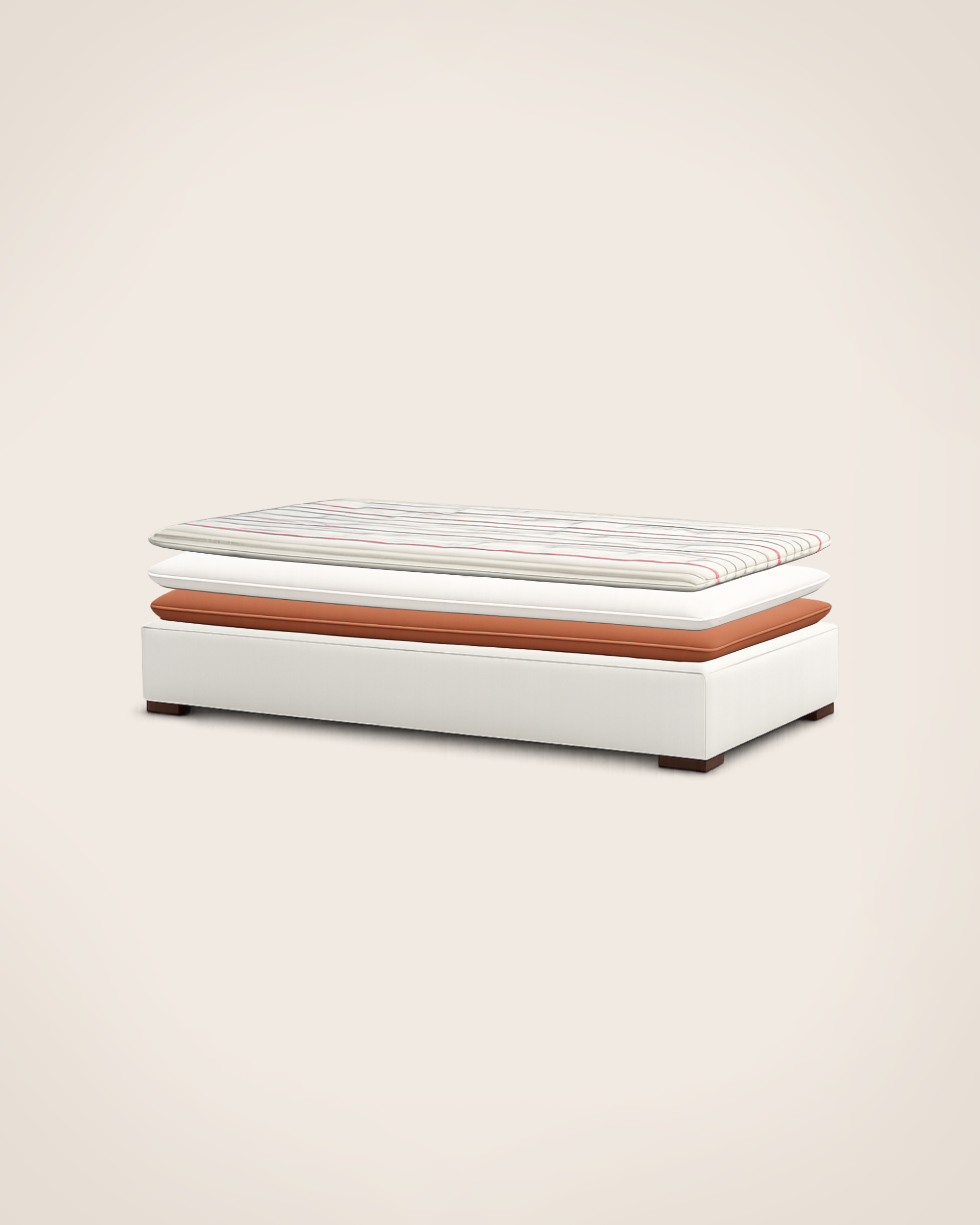 Divan Princesse - Structure Ecru