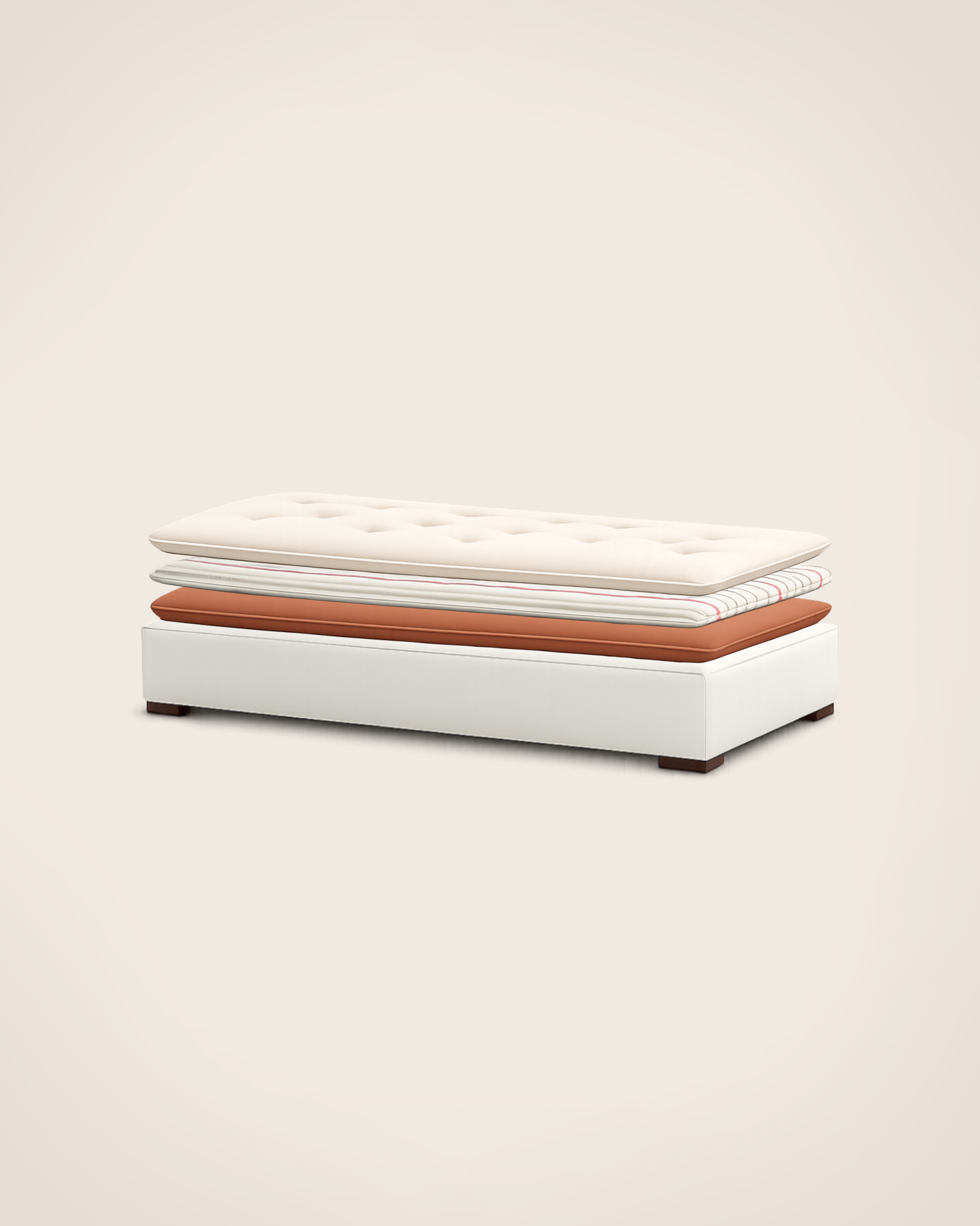 Divan Princesse - Structure Ecru