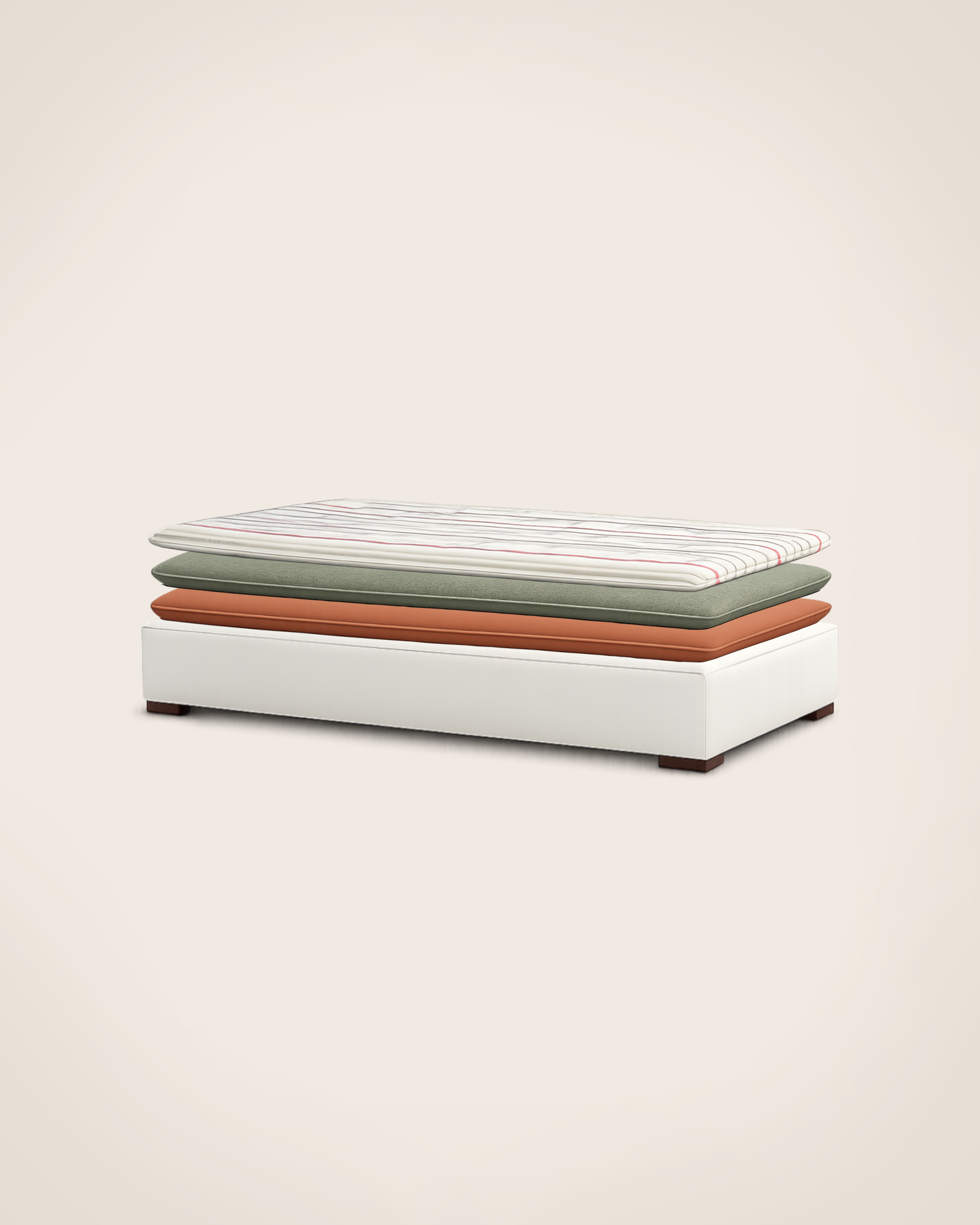 Divan Princesse - Structure Ecru