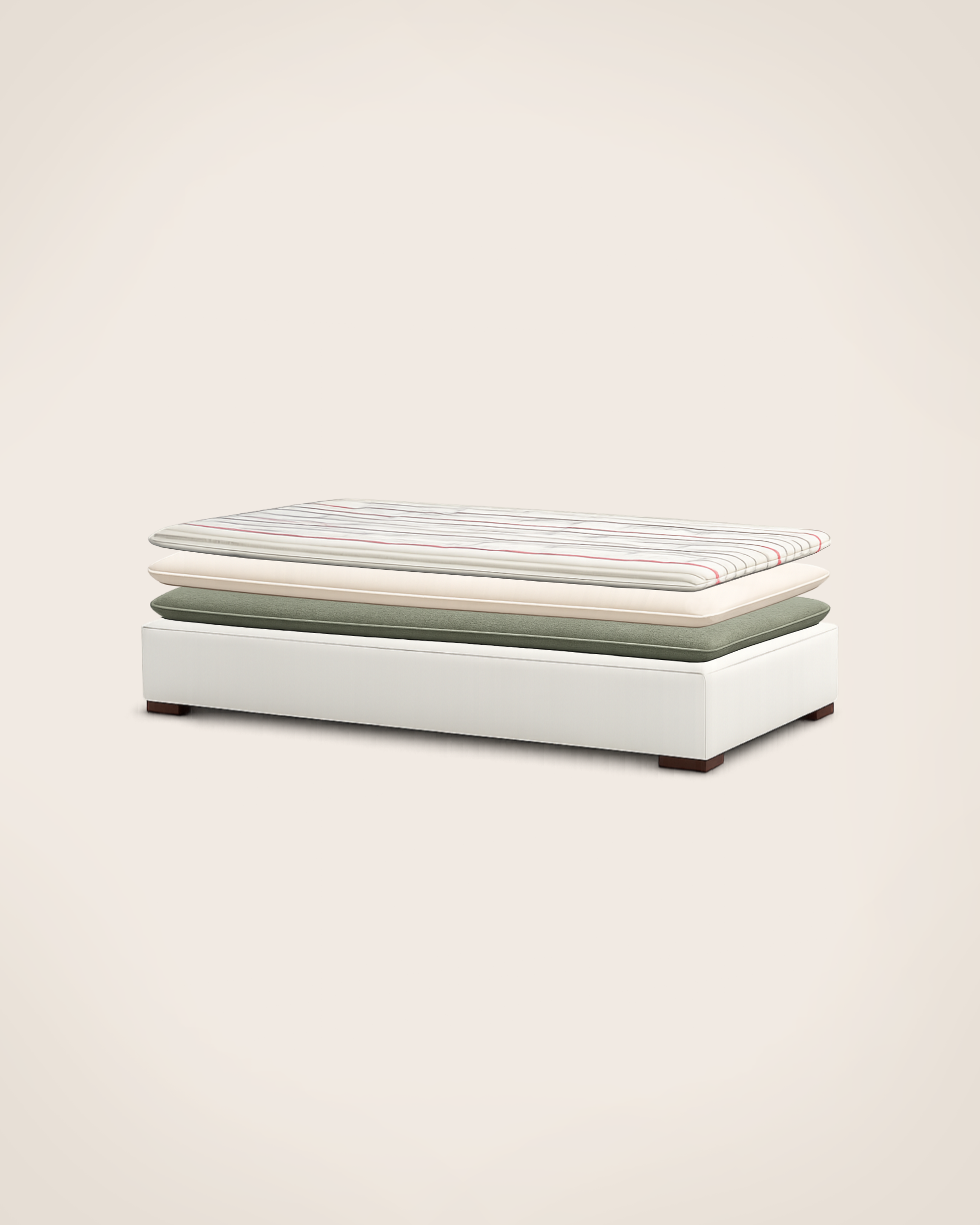 Divan Princesse - Structure Ecru
