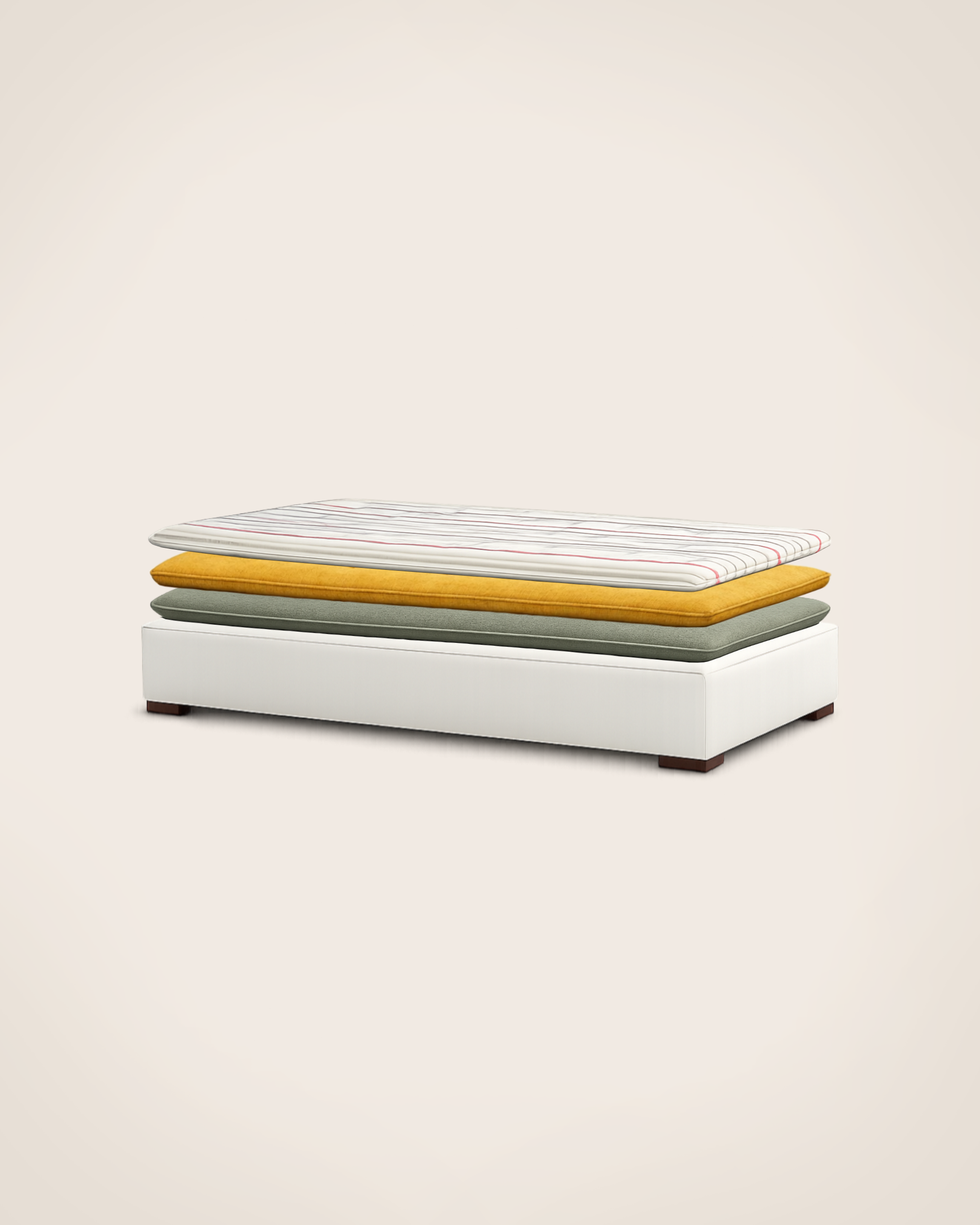 Divan Princesse - Structure Ecru