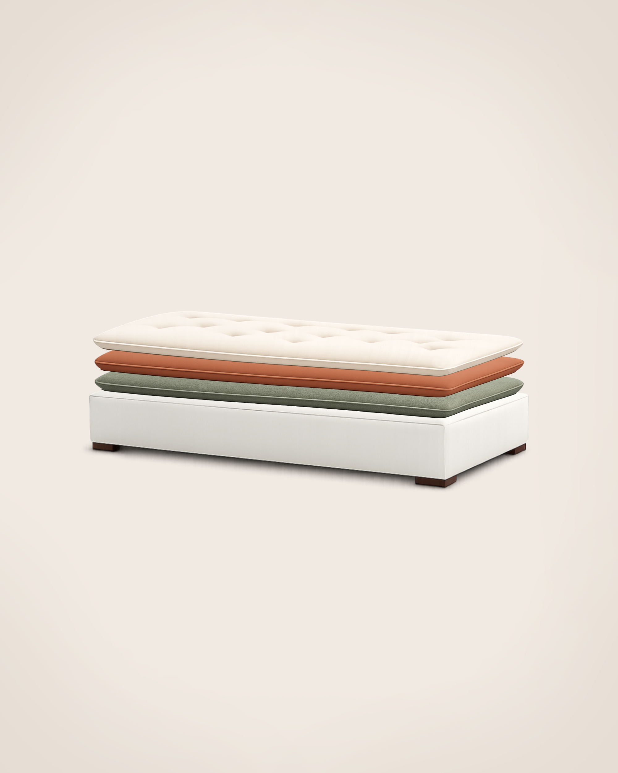 Divan Princesse - Structure Ecru