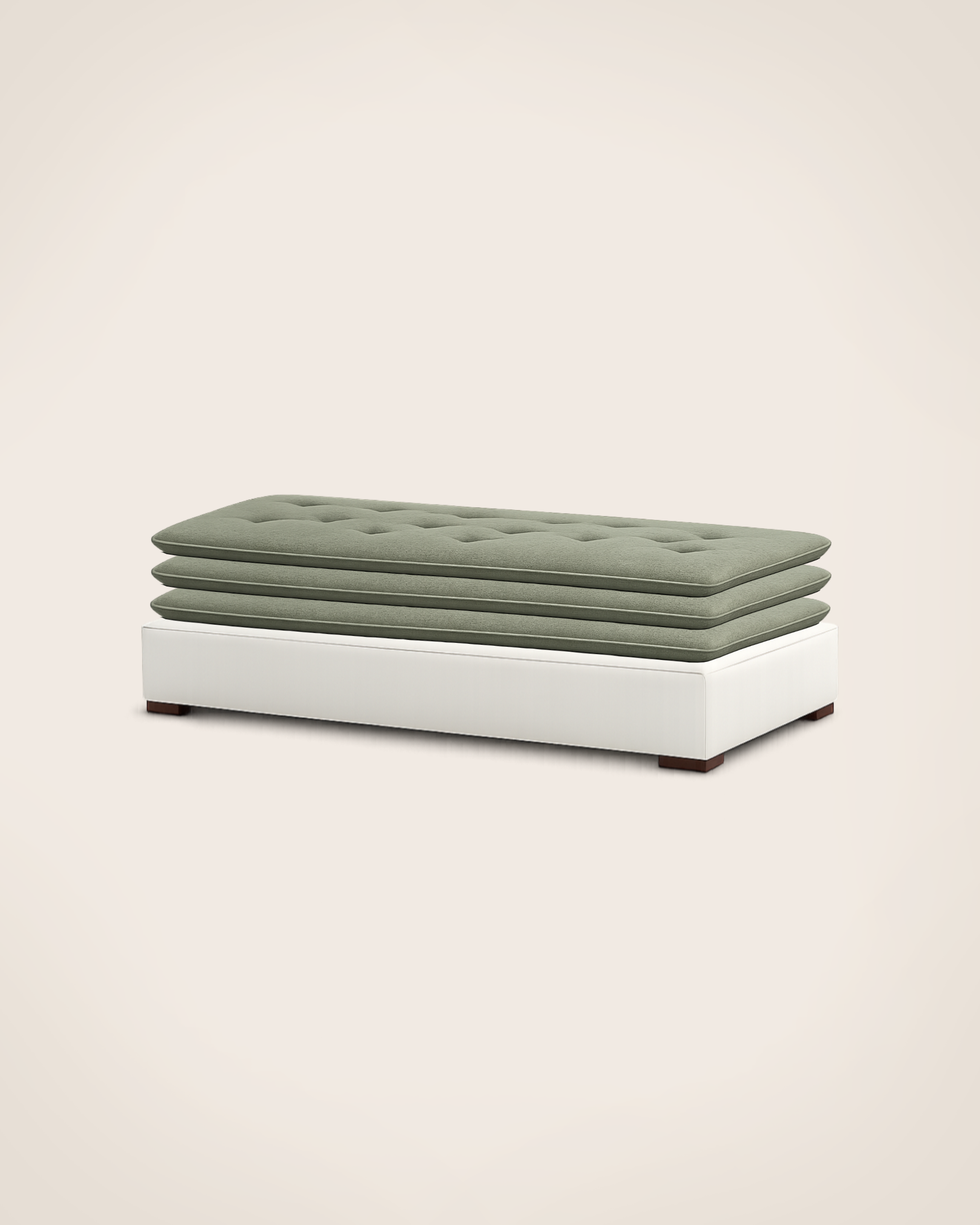 Divan Princesse - Structure Ecru